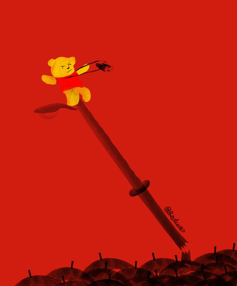 Big brother's Street lamp is falling in Hong Kong!
my cartoon on Hong Kong protesters targeting surveillance street light as fears of facial recognition.
#巴丢草 漫画,老大哥的路灯。今日香港示威者推到来自内地的监控及人脸识别路灯。