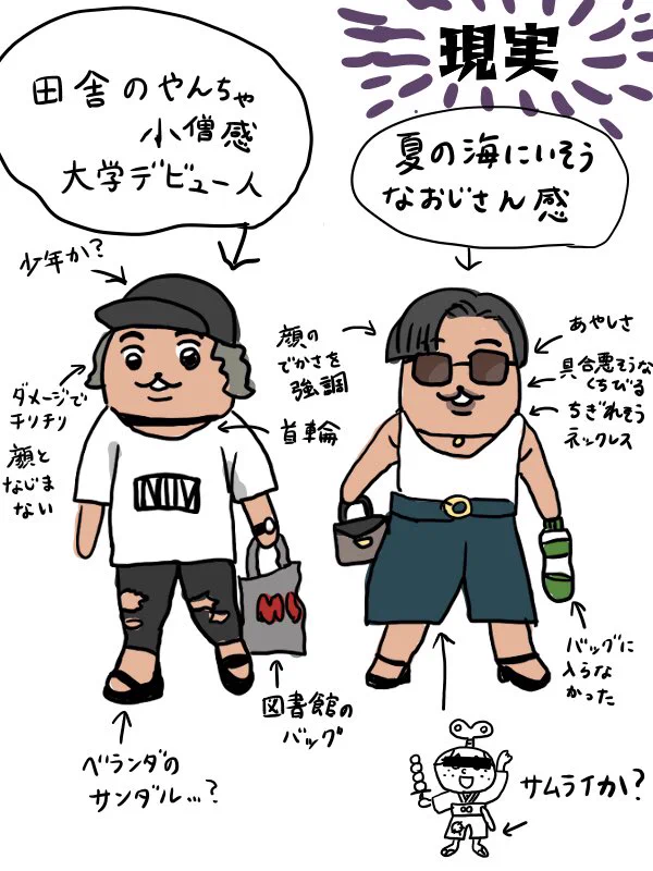 顔面の系統や体型が違いすぎる？理想のファッションを着こなせない現実www