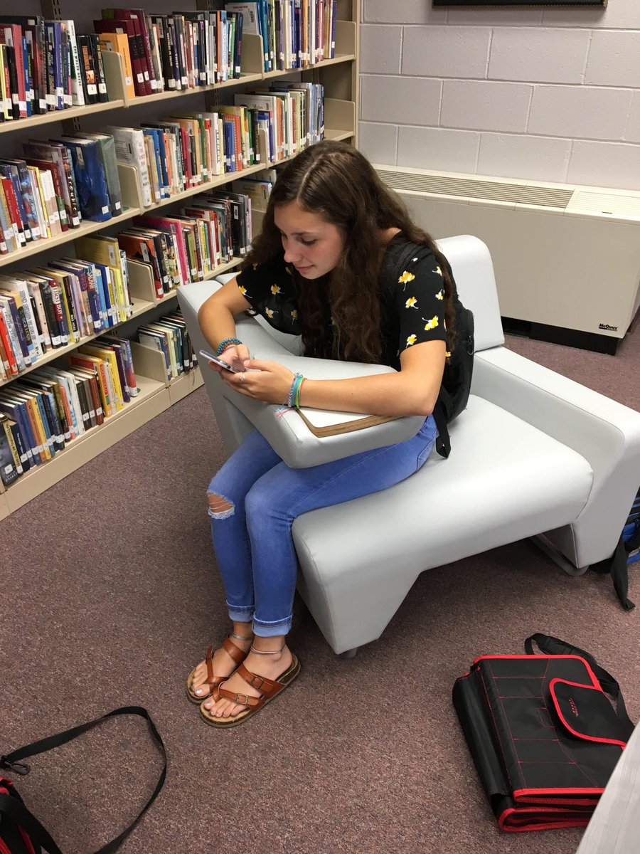 Jodar42's tweet photo. Libraries shouldn’t just be about checking out books. Excited to see our library transform over the next couple years to be a hub in our building. #lovethevue https://t.co/U1i1DiOftj