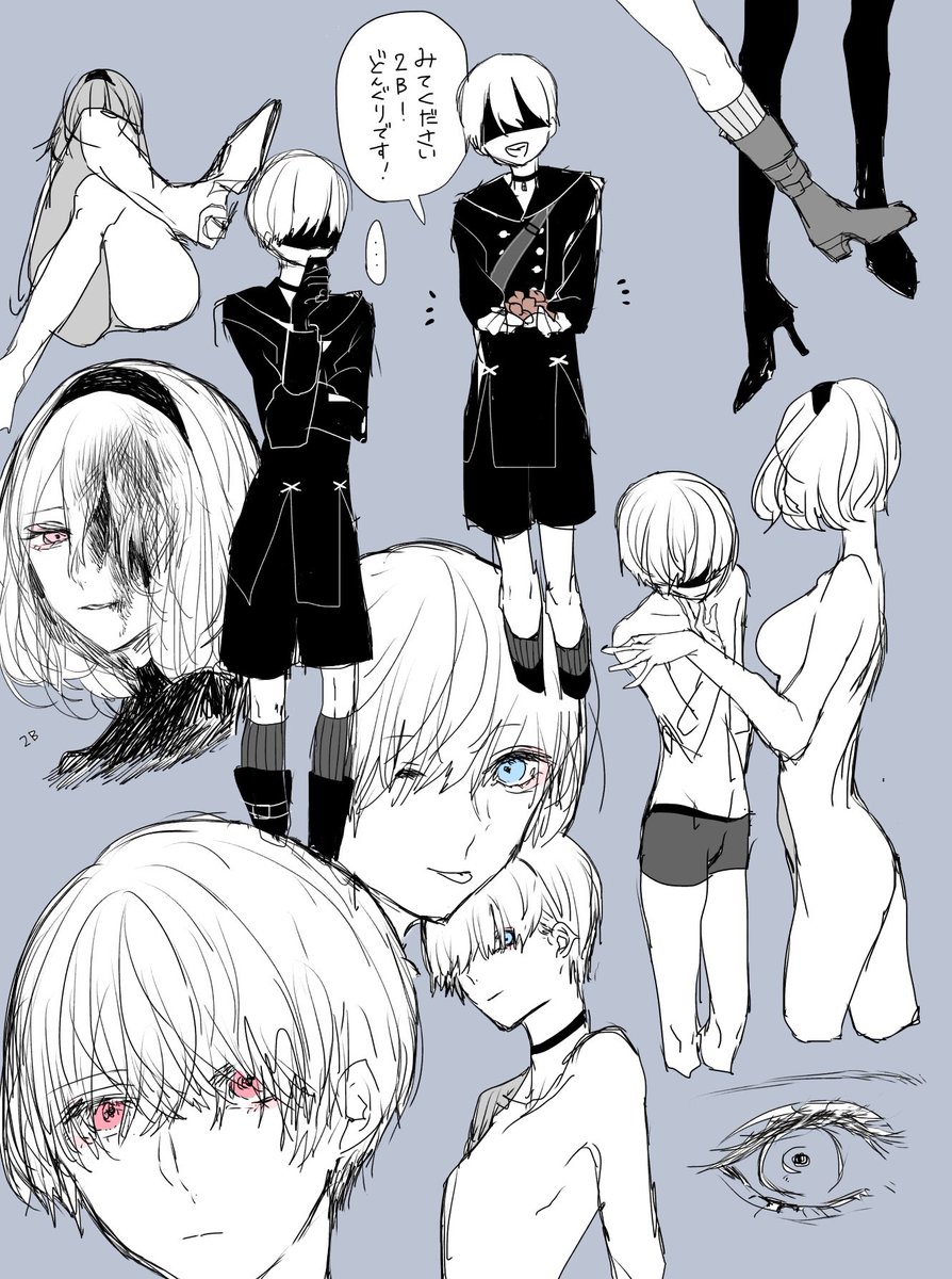 9Sと2B 