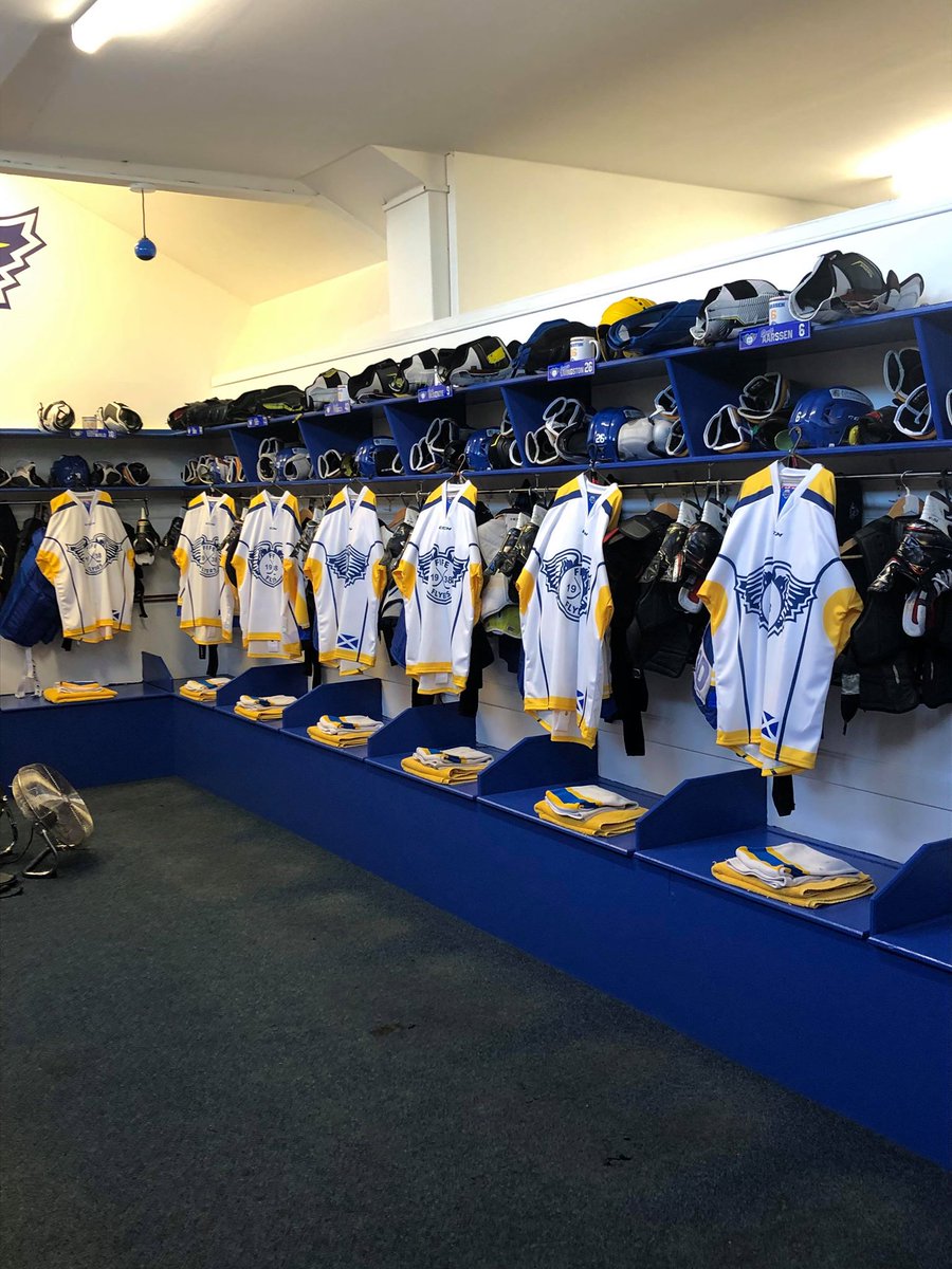 FifeFlyers's tweet image. PHOTO | All set up and ready to go. Goose has the locker room ready for the guys to suit up and play hockey. 

#WeAreFife | #BringTheNoise