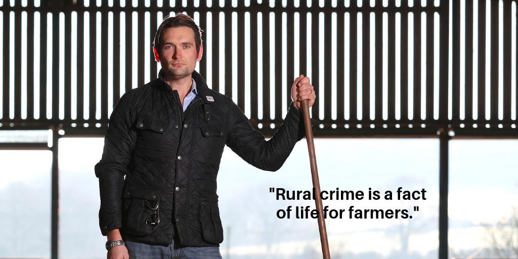 NFUtweets's tweet photo. #ICYMI on #BBCFarmingFocus on Thursday NFU member @JoeWStanley highlighted the issue of #ruralcrime and the devastating impact it has on farmers. Catch up at https://t.co/isxDzMEGjX https://t.co/05ojuw2S6D