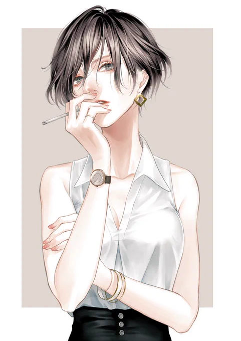 夏のノースリーブのお姉さんはお好きですか 