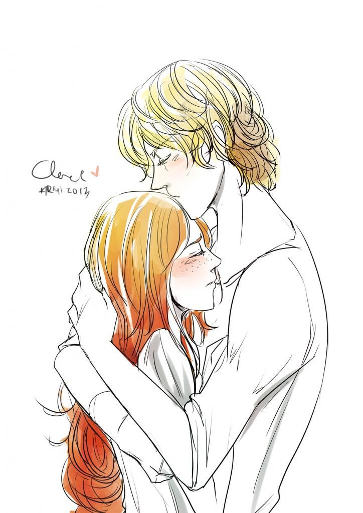 ; Estar en los brazos de Jace es increíblemente agradable, me siento seguro en sus brazos.