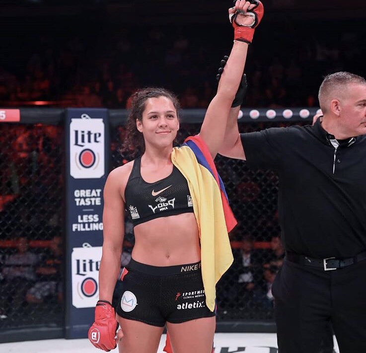 alejazulara's tweet image. Gracias 🙏 💙@BellatorMMA @EmpireSM @GymLobo #CarlosGoku #TeamGrasso #LoboMMA #Bellator225 #GroundandPound #MMAGirl #MMAColombia #MMALatino #Colombia #Mexico #SilvaTrained #BlueFire #AzulMMA