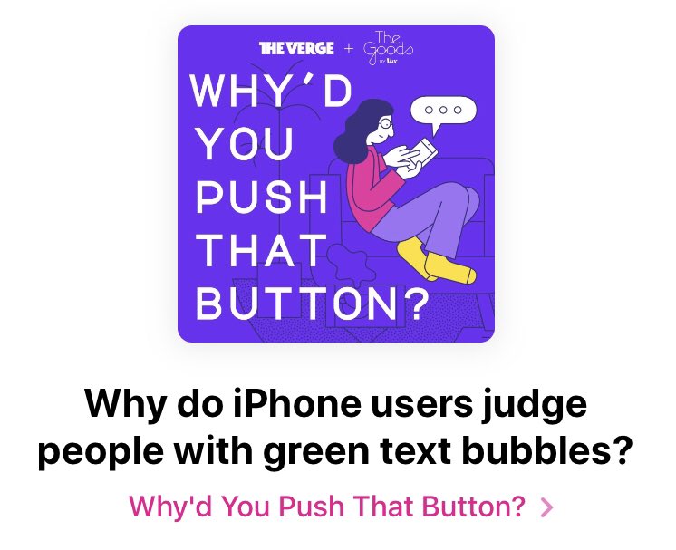 CaroMBK's tweet photo. @christianevejlo I podcasten ‘Why’d you push that button’ taler de om det i et helt afsnit 😃 Havde heller aldrig skænket det en tanke før 🤔 https://t.co/ogo1SWAOD7 https://t.co/oIT9HyRaUA