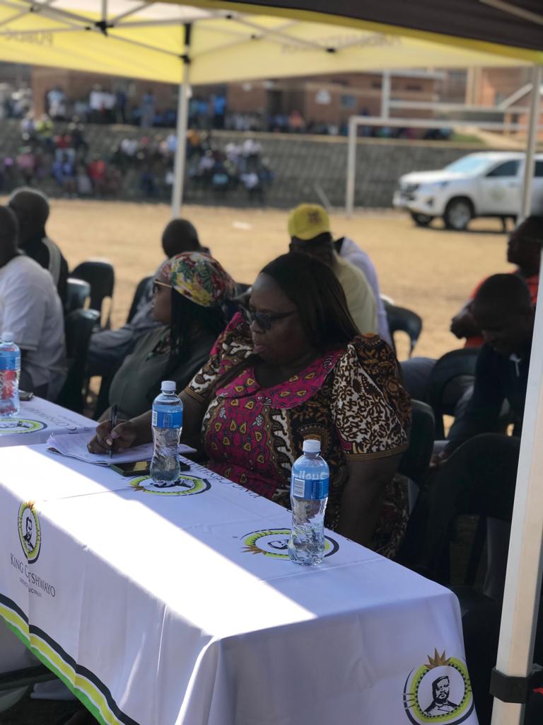 Cetshwayo_dm's tweet photo. District Mayor Mayor Nonhle Mkhulisi and her team from the district as well as Umfolozi Municipality addressed the communities of Shwashweni and Cinci on water concerns today. #StirringTheWindsOfChange https://t.co/XSEiEfKmsQ