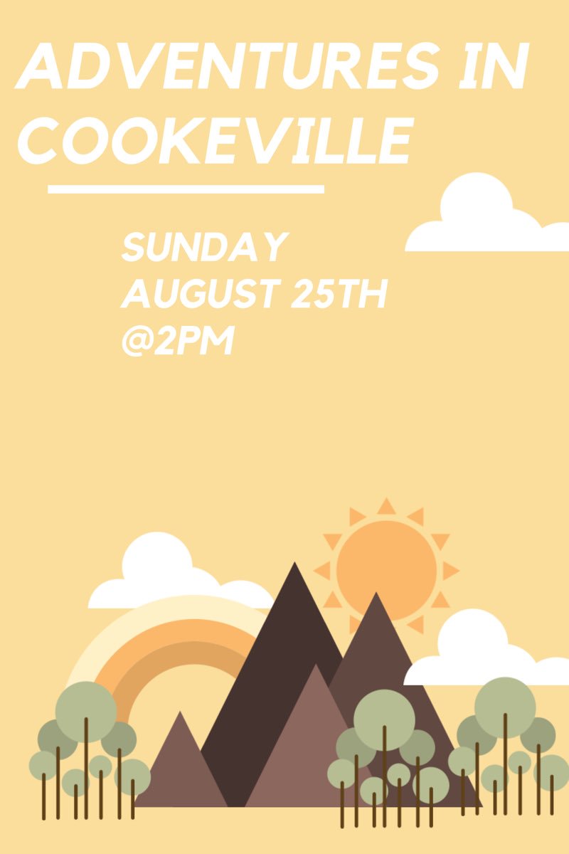 TNtechBCM's tweet photo. Need help learning your way around? Join us at the BCM at 2pm we will take you to our favorite ice cream shops, hiking spots, coffee shops, and dinner spots!! You won’t want to miss ‼️‼️ https://t.co/Ab0qXE1x7r