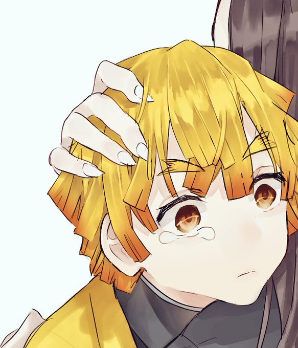 水鏡/垢移動したよさんがTwitterに投稿した我妻善逸(鬼滅の刃)のイラスト。