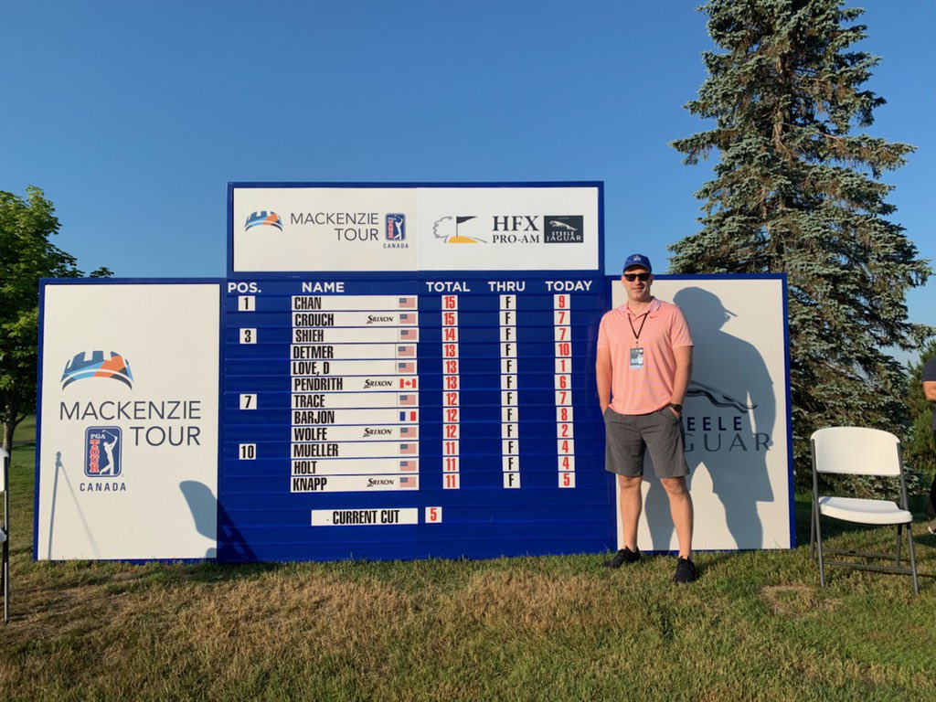 novaphysio's tweet photo. Dr. Liam Ryan is committed to helping his patients and athletes. He travelled to #capes100 to support his running patients and was found @PGATOURCanada earlier this summer keeping players healthy. Book today in Timberlea or Burnside locations. @runnovascotia @liamryan https://t.co/gLNenUITNB