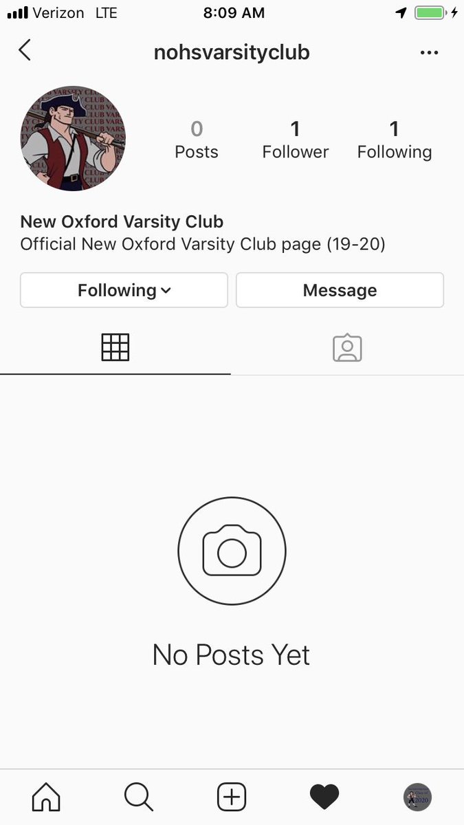 newoxvarsity's tweet photo. Go give the new and updated NOHS varsity club account a follow on instagram! https://t.co/SO8nwDsUdw