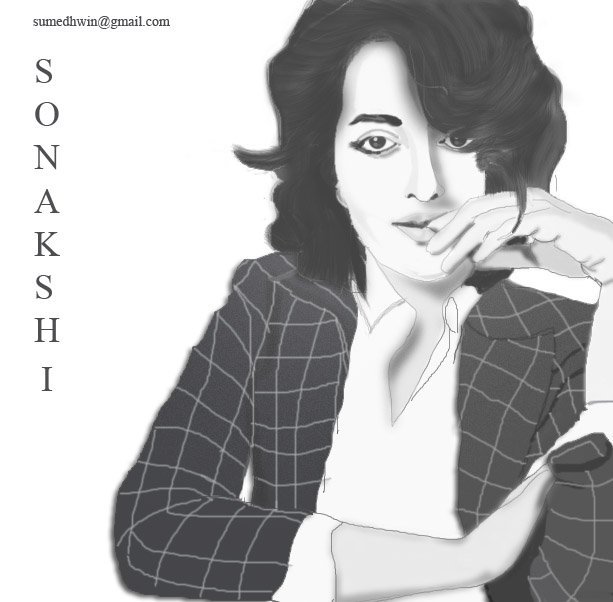 sumedhwin's tweet photo. @sonakshisinha
 Digital painting Drawn by me :)
#sonakshisinha #digitalpainting #digitalart #DigitalArtist https://t.co/BPpOj9DeCH