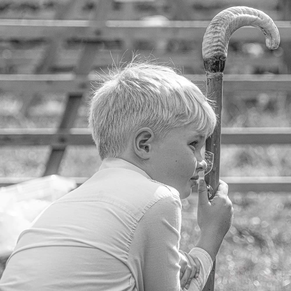 'Penny for Them' Young shepherd at <a href="/MalhamShow/">Malham Show</a>, fabulous day out as always. #yorkshire #candid