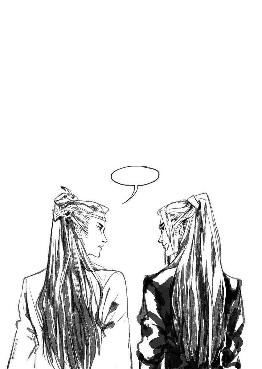 Raw ink ver.
#MoDaoZuShi #theUntamed #fanart #comic #ink 