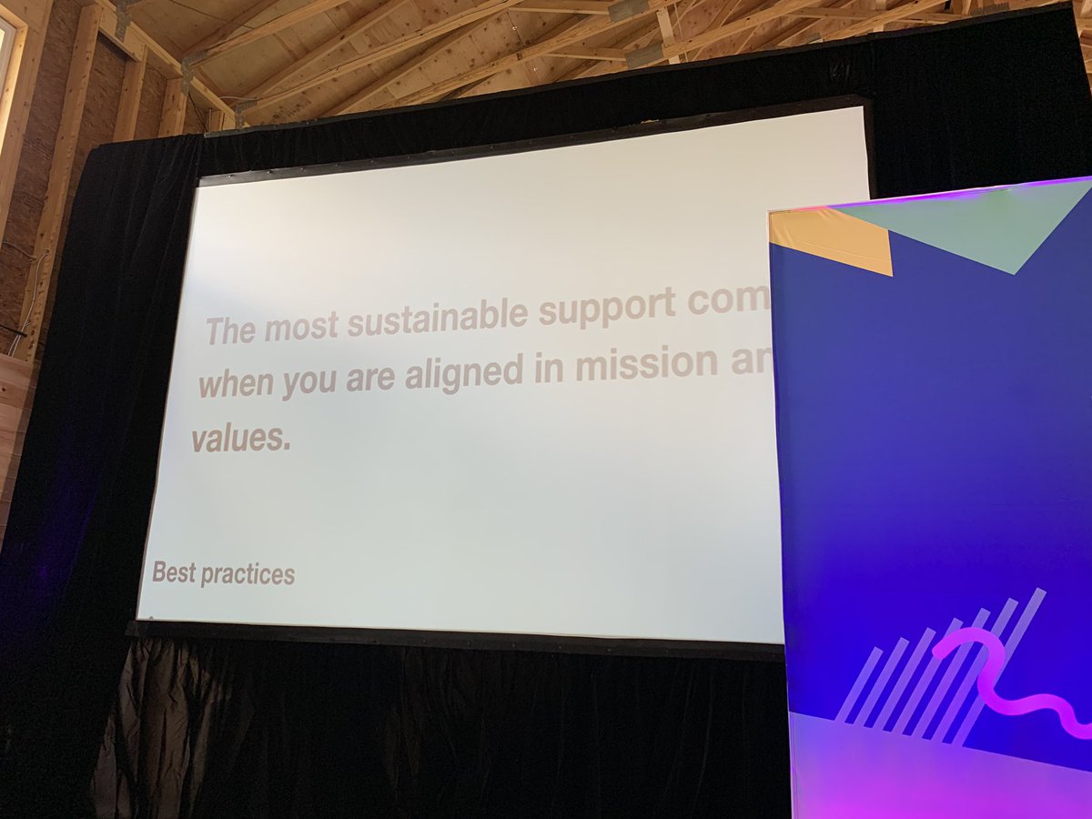 GitHub Education (@githubeducation) on Twitter photo The most sustainable support comes when you are aligned in mission and values.
<a href="/arelia/">Arelia Jones</a> talks about building <a href="/CoderSpace/">CoderSpace</a> partnerships #HackconVII The most sustainable support comes when you are aligned in mission and values.
<a href="/arelia/">Arelia Jones</a> talks about building <a href="/CoderSpace/">CoderSpace</a> partnerships #HackconVII