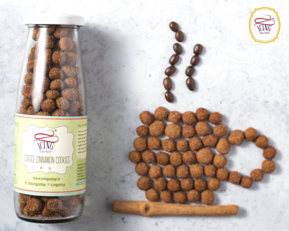 ItsIcingOnTop's tweet photo. Craving for coffee 24/7?
Fulfill your craving by munching on our coffee cinamon cookies non-stop!
#coffee #cinamon #coffee☕ #cookie #minicookies #coffeebean #mood #flavours #tasty #delicious #taste #icingontop #dessert #snack #munching https://t.co/mUKh1W5638