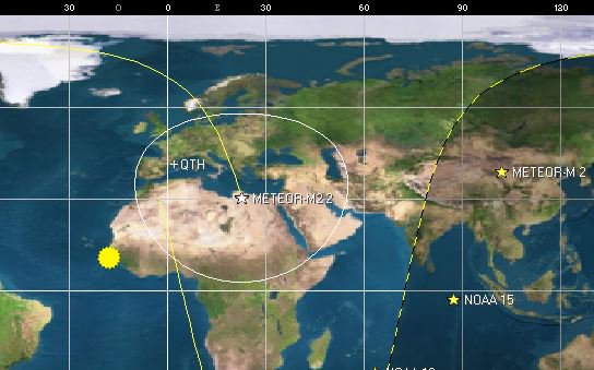 Hi, my  first attempt to record MN2-2 with 80k - 0QSPK, + V53 ,  decoder,  and  can not decode anything .  Maybe too low S/N for the decoder. With 23 º max. elev EAST.  I wll check soon the next pass with higher elevation,  It is strange , normally with MN2 I would get picture...