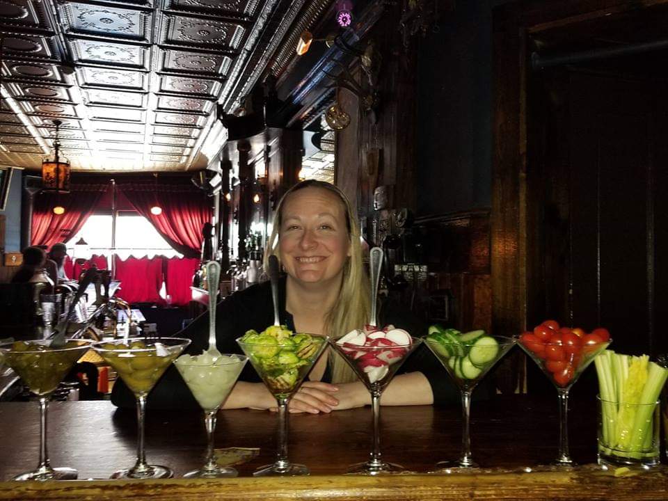 The "Make your own #Bloodymary " bar opens at 1pm today at Nick's. Dozens of garnishes like bacon, shrimp, even a mini cheeseburger, herbs and spices available. #worcester #worcesterma facebook.com/events/2405824…