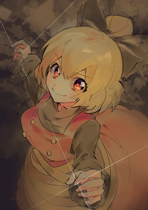 黒谷ヤマメ描きました#深夜の真剣お絵描き60分一本勝負#東方project  #黒谷ヤマメ 