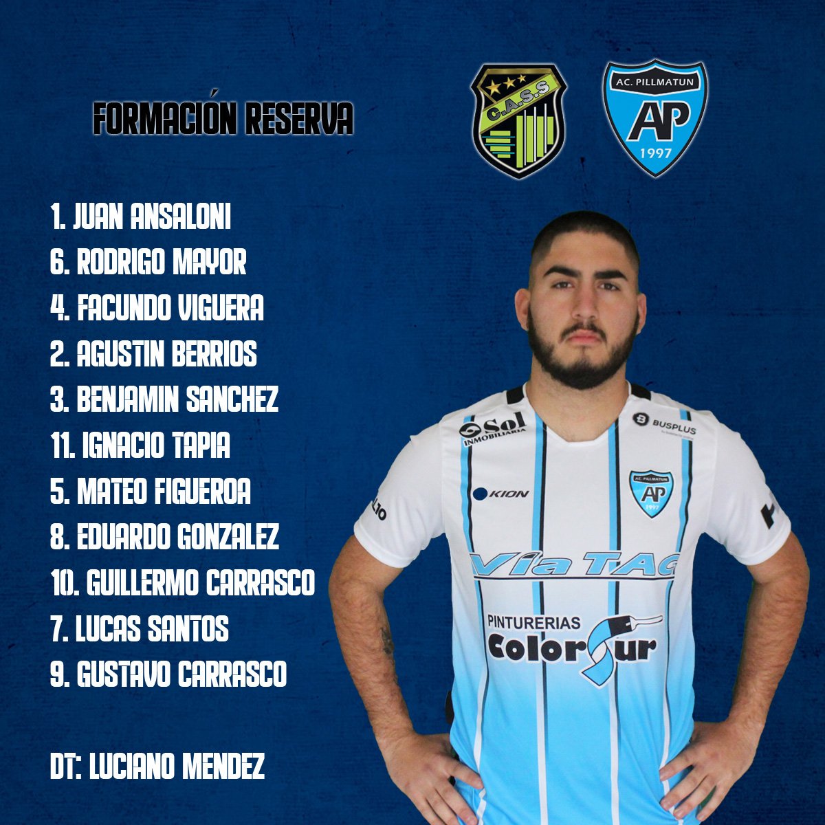 AcPillmatun's tweet photo. #Reserva - ⚽ ¡Comenzó el partido Vs. San Sebastián! 💪 
.
#Fecha2 🏆 #LDC #VamosPillma https://t.co/8Arln4LBzb