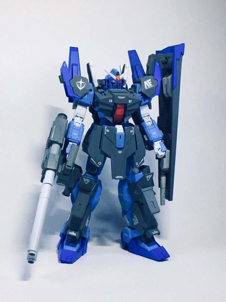 ぷらもワークス Hme向けの作品が完成しました フルアーマーガンダムmk2 ヴァースキ大尉機です まだカラーページが発表されてないと思うので アーマーの色は オリジナルです ジョニーライデンの帰還