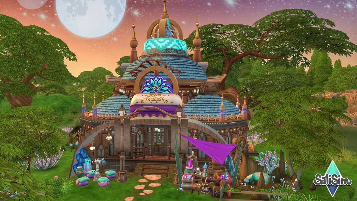 SatiSimBuilds's tweet photo. I just shared 'Alchemist' s Cottage' to the gallery!
It's no-CC and obviously inspired by my hype for #RealmOfMagic 😍
Lot type/size: residential, 20x20, Origin ID: SatiSim 💙 #TheSims4 #TheSims #ts4 #ts4realmofmagic #thesims4realmofmagic #fantasy https://t.co/cWfzPSK989