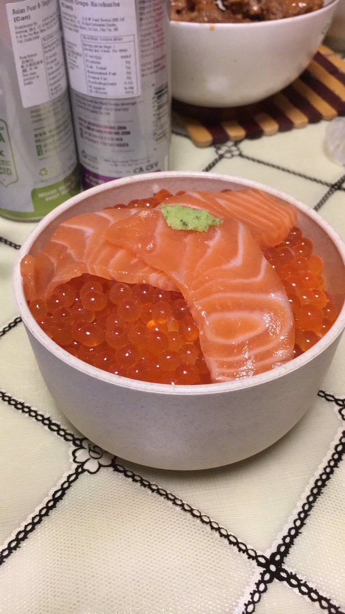 freehkgayau's tweet photo. make ur own sake oyago don at home
#lifeinhk
#food
#sunday https://t.co/cOGeZ1rxVq