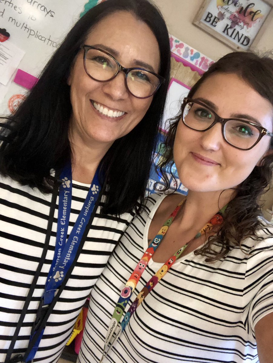 JaciKilgore's tweet photo. Great minds think alike! #TwinningInThird @Banyancreek1 https://t.co/5BE4JKgqkl