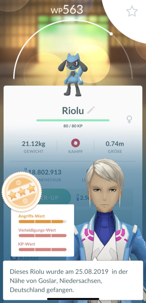 golytics's tweet image. So close 👌🏻😧

#pokemongo #riolu #teamrocket #teamgorocket #communityday #pokemonevent