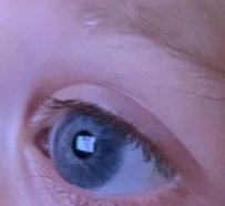 When i took a pic of my 2 year old Deacon, still loving Real Gone kid <a href="/deaconbluemusic/">Deacon Blue</a> only to realise you can see <a href="/rickyaross/">Ricky Ross</a> in his pupil!!