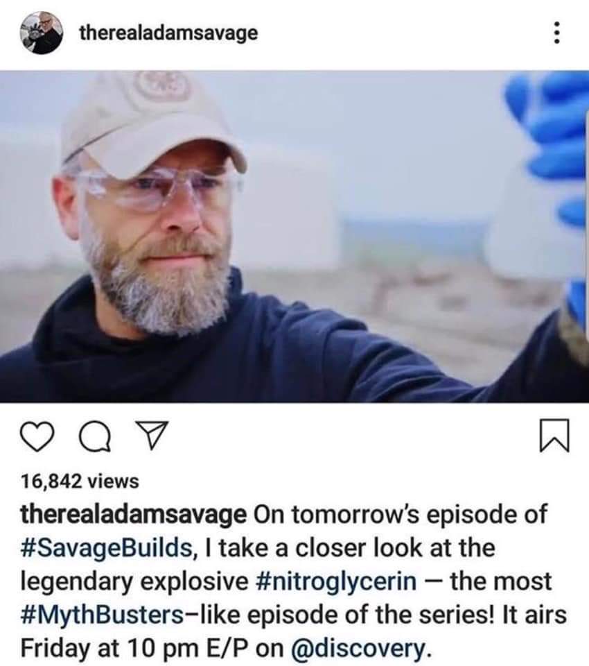 BuzzardsBayTact's tweet photo. Jesse Taylor, fresh off his Savage Builds appearance, will be presenting Hazmat Considerations for Homemade Explosives at https://t.co/tjClMPCBtK (Be sure to ask for his autograph) https://t.co/rCCnmd74pm