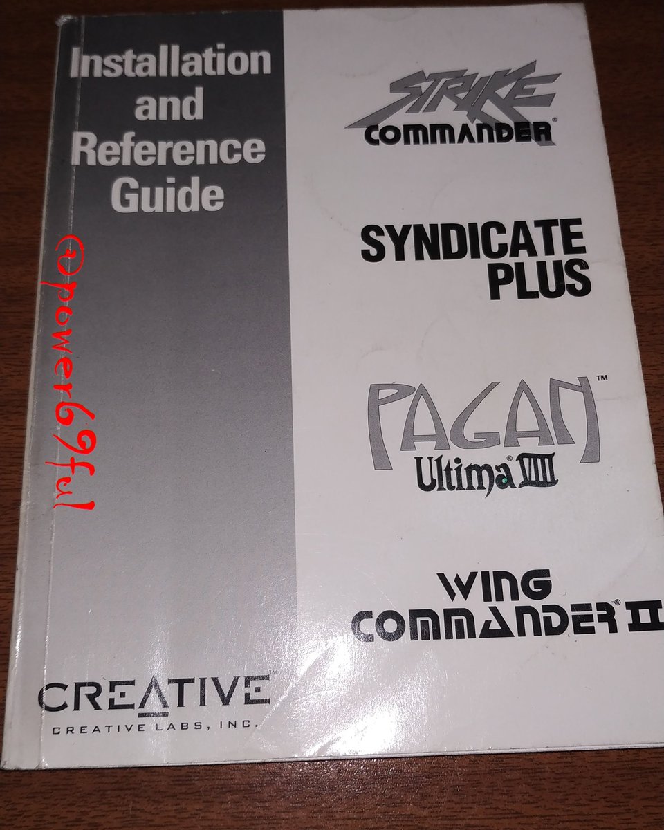 Power69ful's tweet image. #strikecommander #syndicateplus #paganultima8 #wingcommander2 #videojuegos #videogames #pc #pcs #pcgaming #vintage #vintagestyle