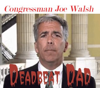 Deadbeat Dad Joe Walsh tries to primary Trump