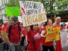 FenleyCooper's tweet photo. @threadchick @GraigMeyer @DeniseInNC Let me show you real North Carolinians. #WeFight #NoHB2 #VoteBlueNoMatterWho https://t.co/58JX1Ol5VA