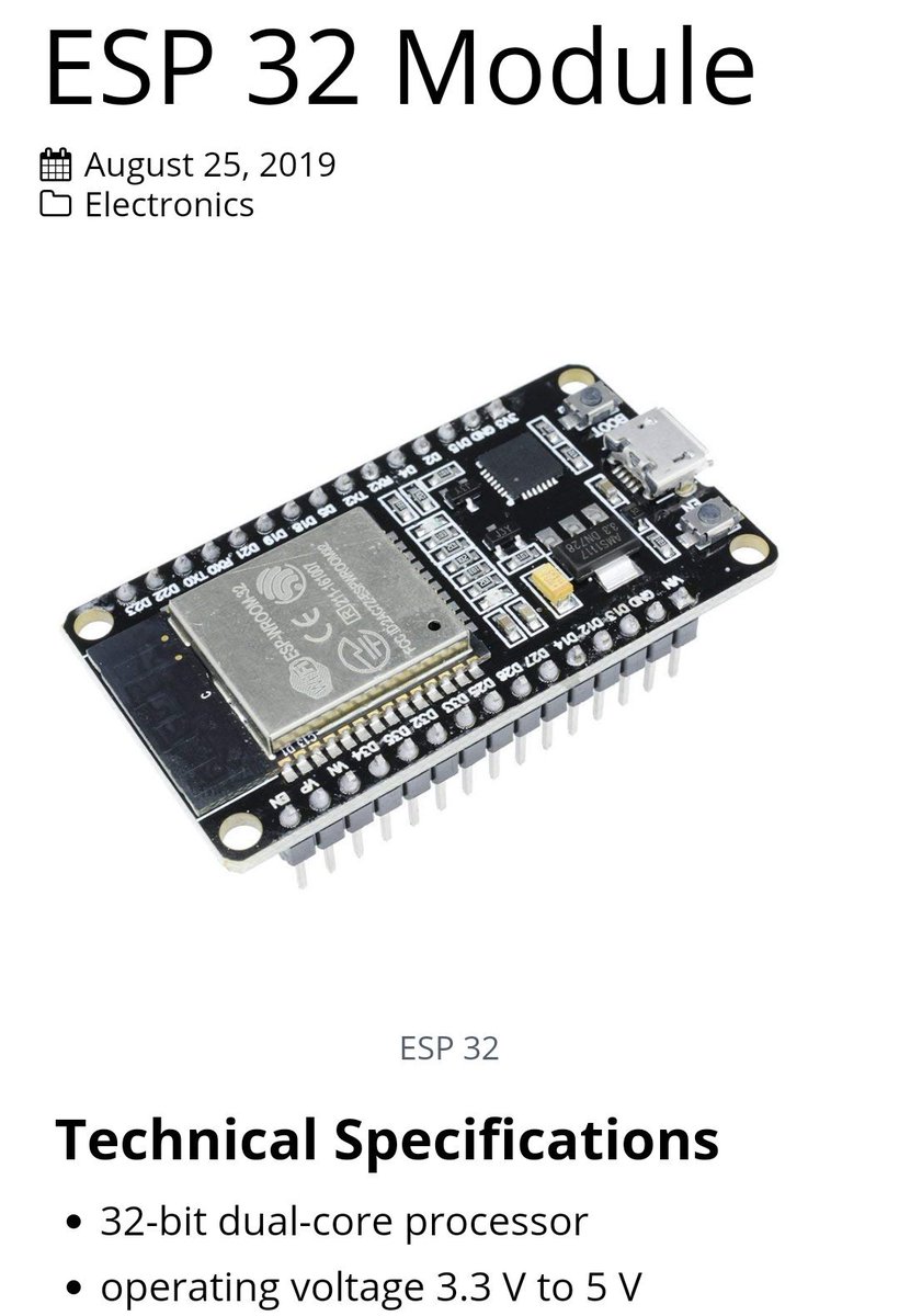 TechCircuit1's tweet photo. ESP 32 mobule
https://t.co/lRljXRpXXq
#ESP32
#techckt
#techcircuit
#electronics https://t.co/iP0CzOC5KQ