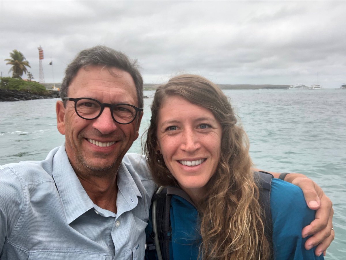 franksesno's tweet photo. So happy to have been able to travel with my marine biologist daughter to the Galapagos! https://t.co/MyKV1c2Auq