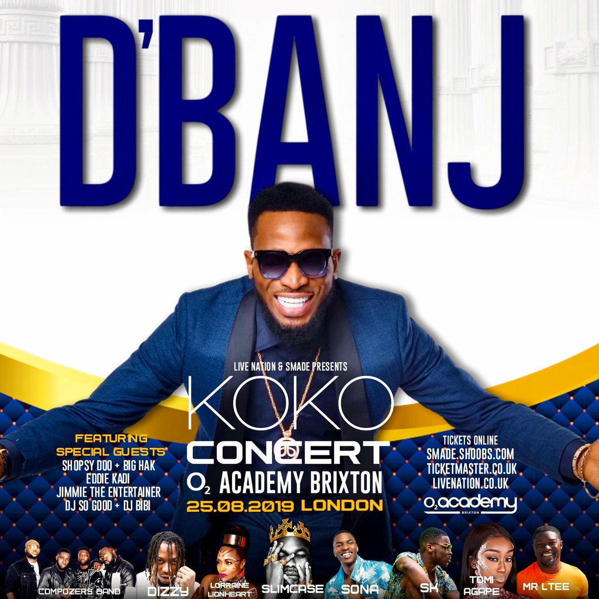 Degeniusmedia's tweet image. #KokoMaster Is Taking The Uk By Storm Today, As He Brings Back The #KokoConcert At The 02 Academy London thegeniusmedia.com.ng/2019/08/25/kok…