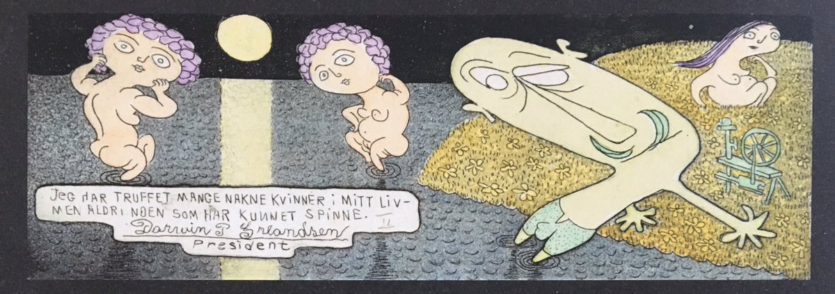 Fredrik Stabel (1914-2001), cartoons from Norway. No Comprendo press published a book about him and his work, beautiful as always - thanks to them