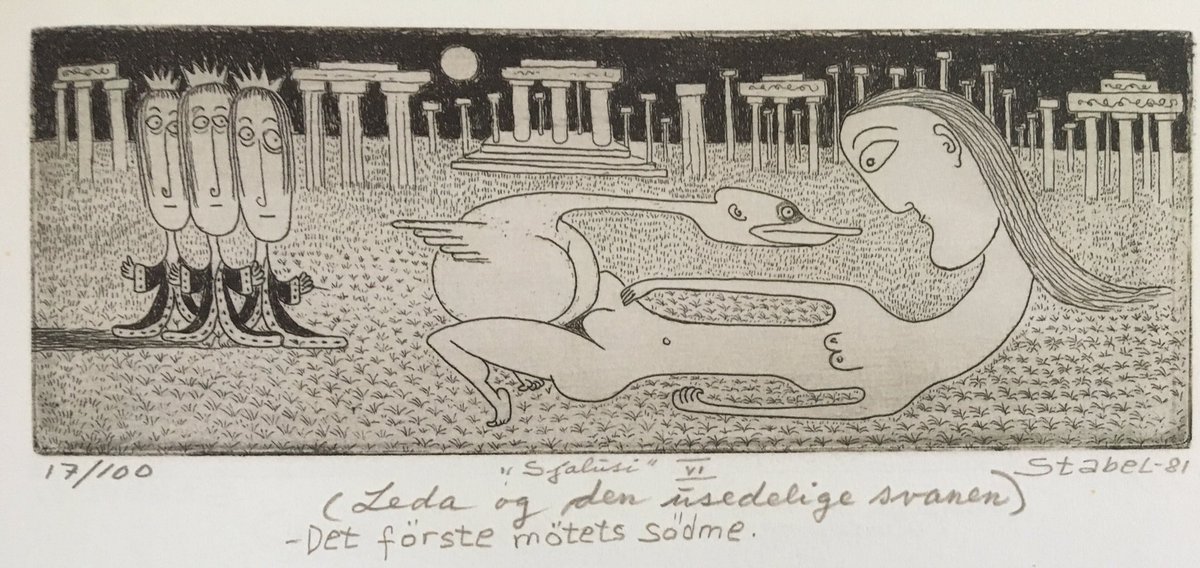 Fredrik Stabel (1914-2001), cartoons from Norway. No Comprendo press published a book about him and his work, beautiful as always - thanks to them