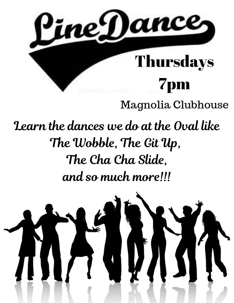 wekivafalls's tweet image. Do you want to learn the Git up? How about the Hustle? Let's not forget the ever popular Wobble! Make time in your schedule for our new Line Dancing class on Thursdays at 7pm at the Magnolia Clubhouse! 
#WekivaFalls #linedanceclass #fun