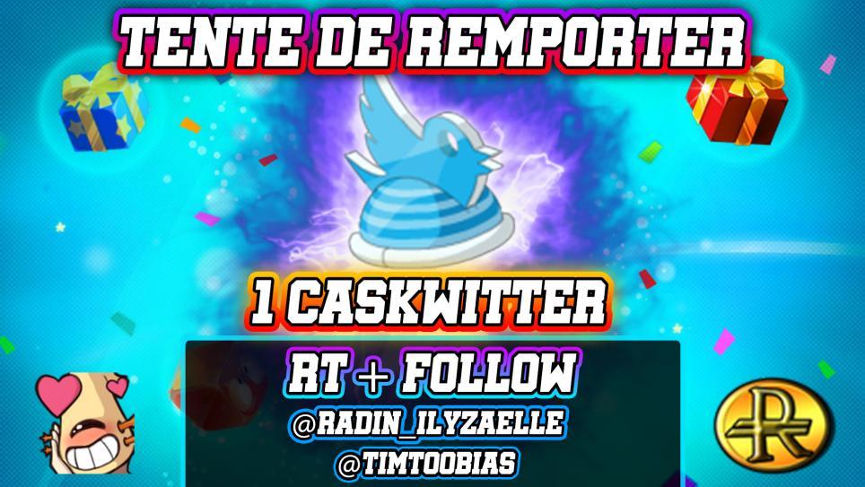 Radin_777's tweet photo. 🥳 GAGNE TON CASKWITTER 🥳

RT + Follow @Radin_Ilyzaelle &amp; @Timtoobias et il finira peut-être sur ta tête🎁

TAS le 25/09, bonne chance ! 🍀💛 https://t.co/lmc82Fztrw