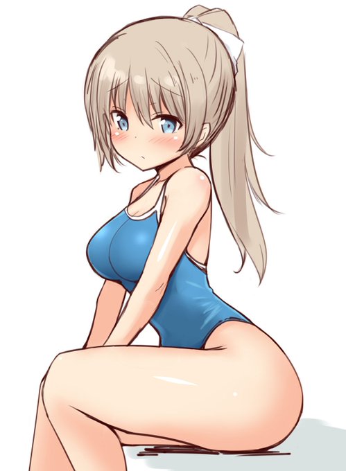 週末に旅行を控えててばたばたしてたらコミケから全然ツイートしてなかったのでスク水あげ 