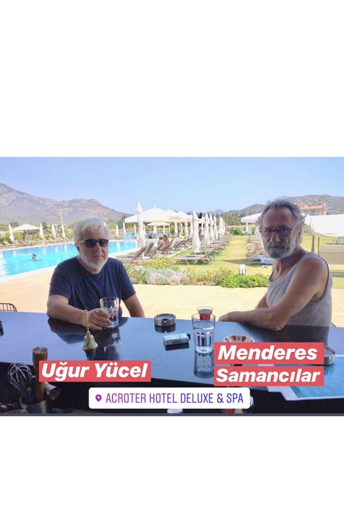 acroterhotels's tweet photo. Dear Turkish Famous Film Actor, Screenwriter and Director UĞUR YÜCEL, Thank you for preffered to stay at Acroter Deluxe Hotel Datça 💐
 @acroterhotels #datcahotels #datçahotel #acroterhotels  #datca #datça #uguryucel #sinemaoyuncusu #actor https://t.co/Igo8JiEDvg