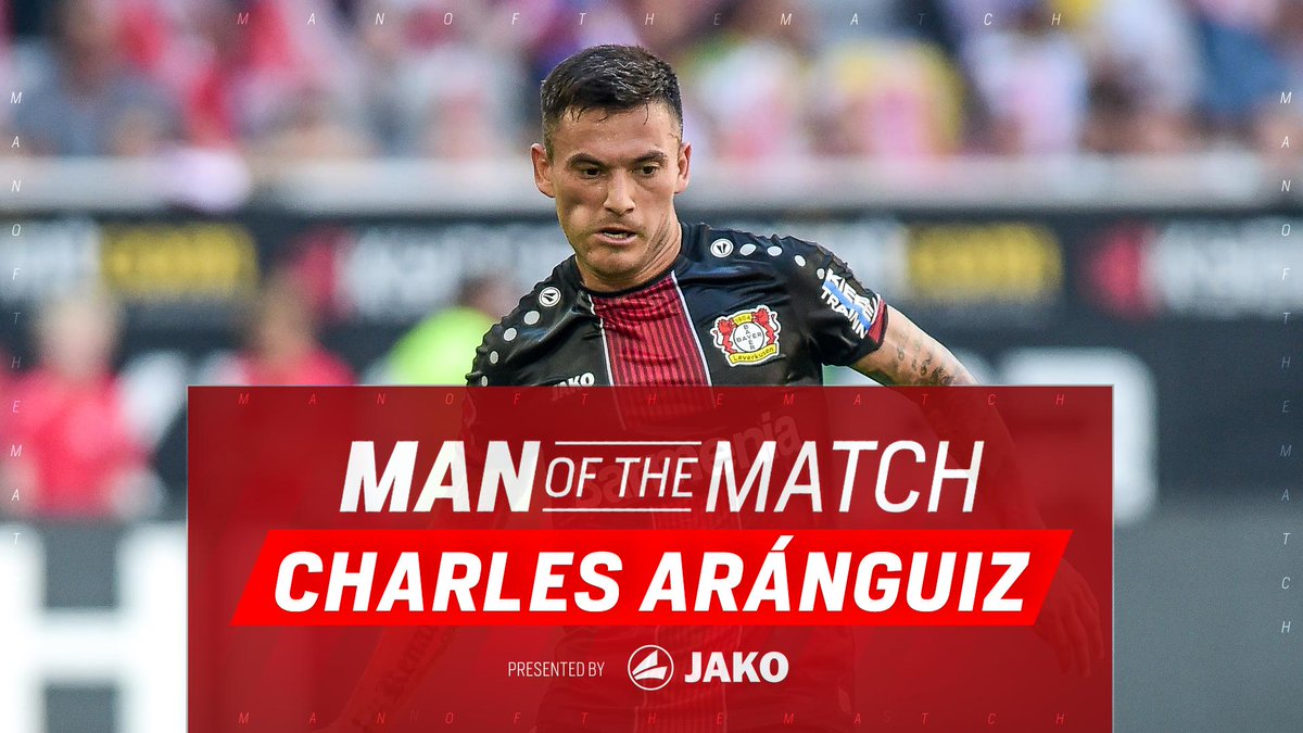 Bayer 04 Leverkusen On Twitter Charles Aranguiz Has Been Voted The Man Of The Match For F95b04
