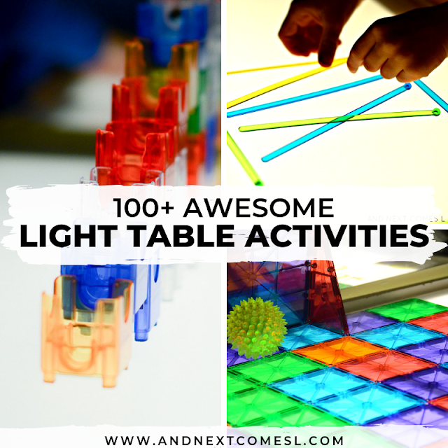andnextcomesl's tweet image. Looking for light table activities? Your toddlers and preschoolers will love exploring light with these fun ideas. There's over 100 activities to keep your kids busy! buff.ly/2ZhtKPA #lighttable #lighttableactivities #toddler #preschool