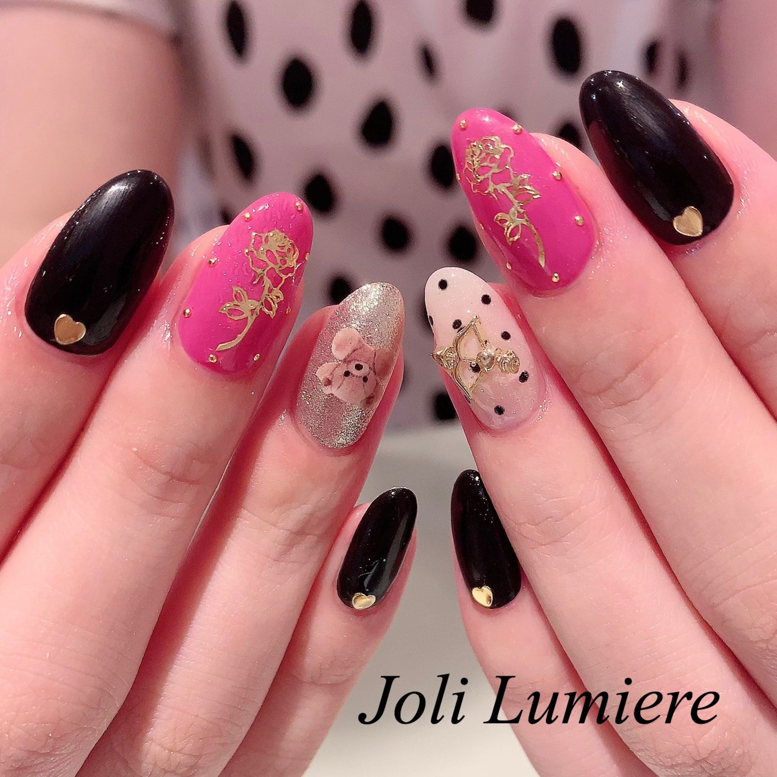 Joli Lumiere お客様ネイル Jolilumiere ジョリールミエール八王子 八王子ネイルサロン ロングネイル ネイル ネイルサロン ワンカラーネイル シンプルネイル くまちゃん 定額ネイル こだわり定額 美爪 写ネイル ゆめかわネイル Nailart