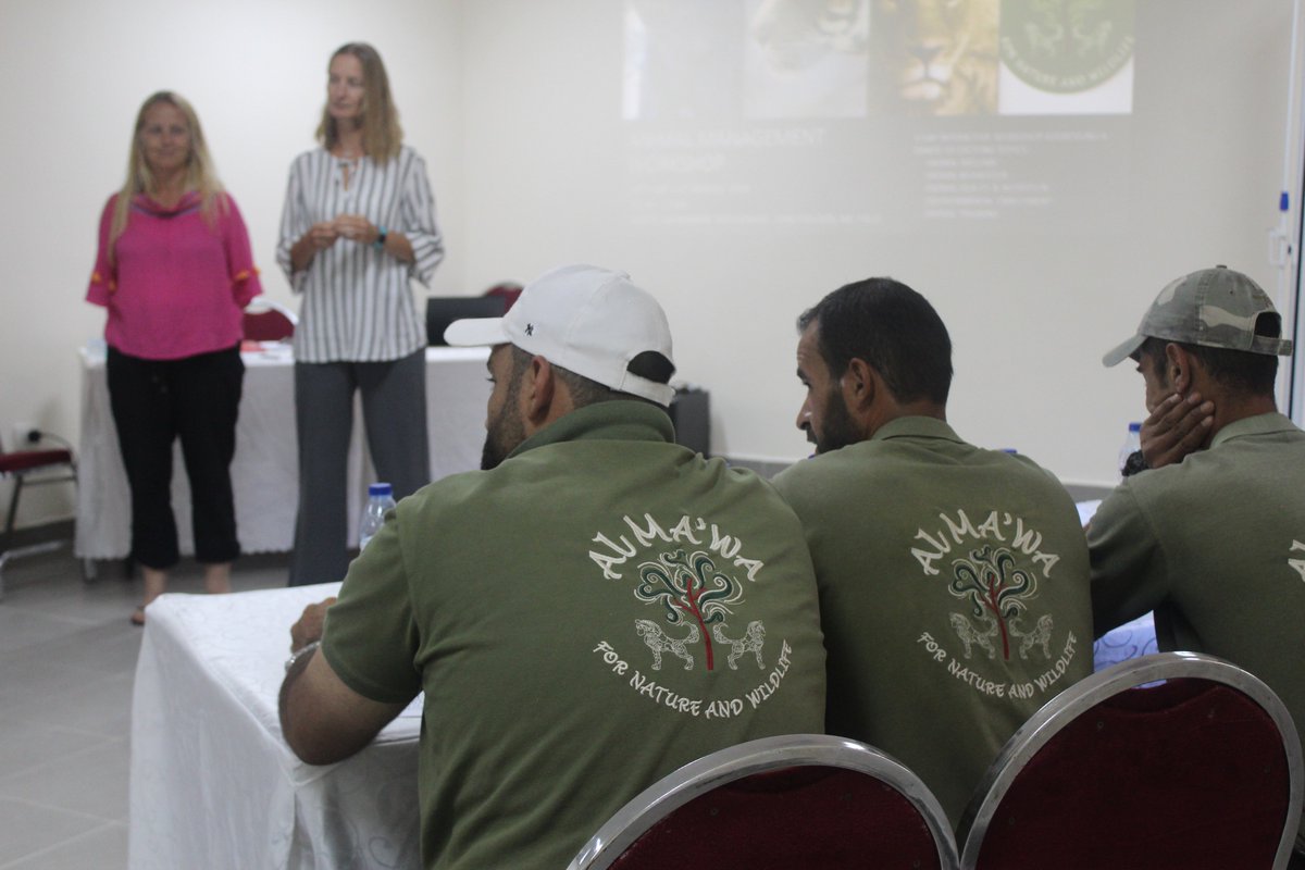 welfare_global's tweet image. Global Animal Welfare Co-Founders Annemarie Weegenaar and Nic Field joined by Shae Holden delivering animal management workshop at Al' Ma Wa, Jordan recently. @AnimalsAus @PAFJordan @NicaField #animalwelfare #Jordan #AlMaWa #NewHope