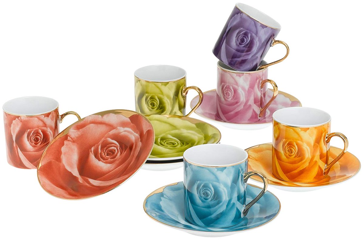 Eli Jeni 聡マリカップをゲット Classic Coffee Teaのブランドは価格的に安い しアンティークではないのですが このカップの高さのセットはもう殆ど見られないから貴重なカップなのよ ちなみに現在売られているのは セクゾカラーのセット 可愛いで