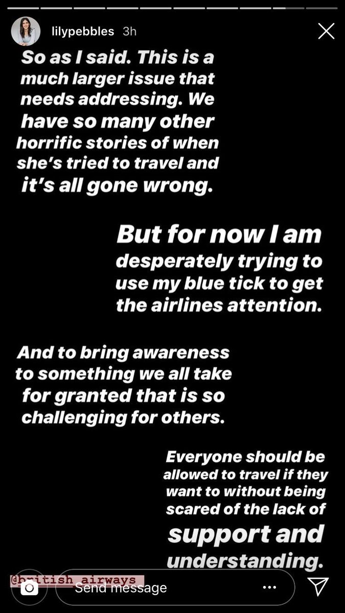 This is not okay! 
<a href="/British_Airways/">British Airways</a> <a href="/lilypebbles/">Lily Pebbles</a>