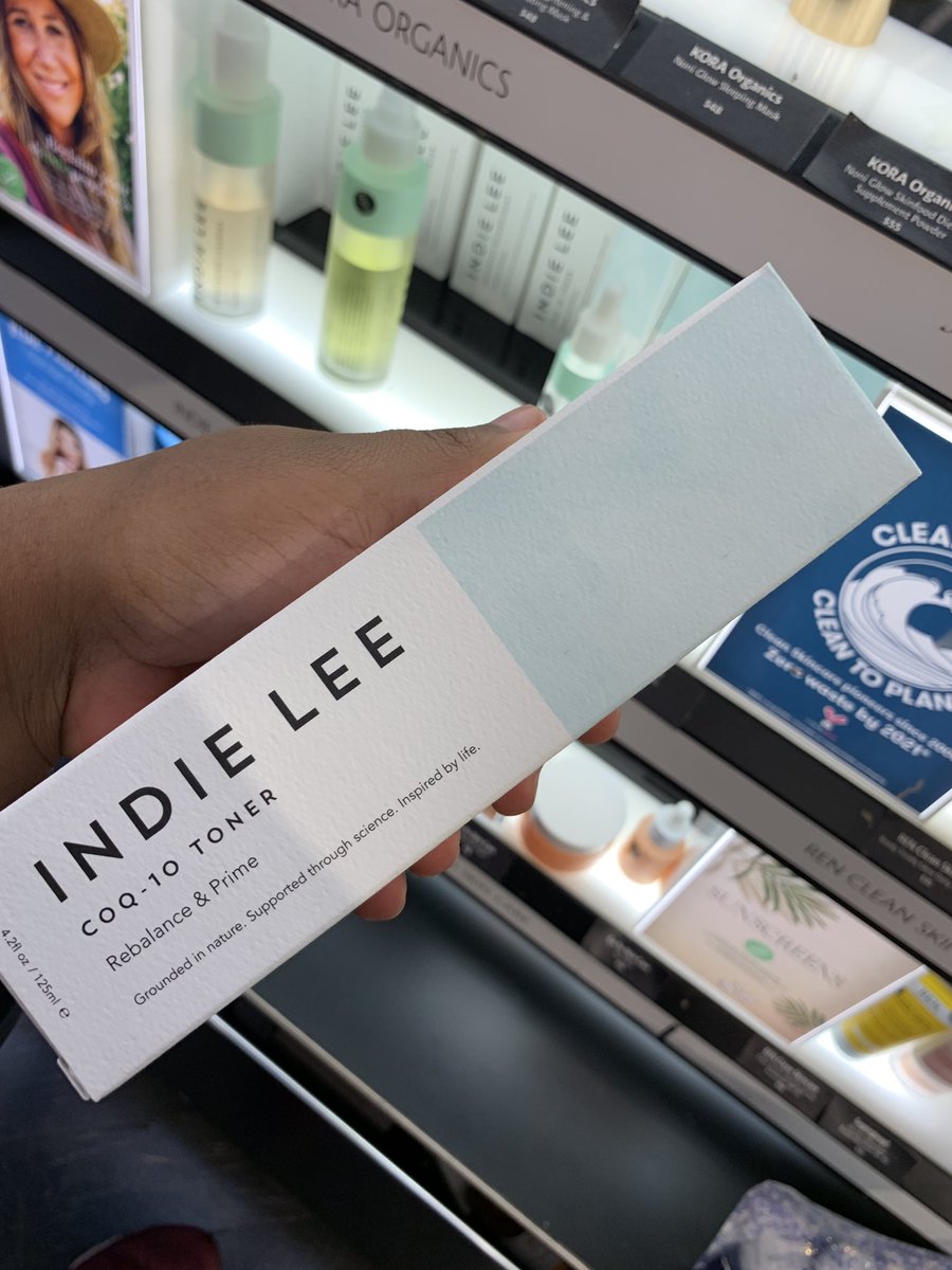 Indie Lee CoQ-10 Toner. $34. Hyaluronic acid, CoQ-10, aloe vera, papaya, cucumber, and propanediol. One of the best hydrating toners. Great for all skin types. Will instantly brighten up really dull skin. 